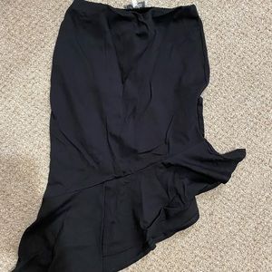 Original Charlotte Russe- Asymmetrical ruffle skirt small